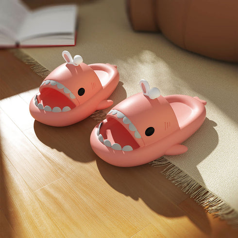 Sharkicks Basic - Claquettes Requins Lapin